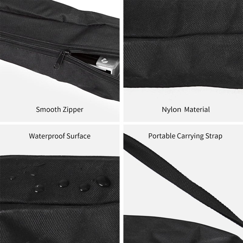 Meking 46.4x3.15in Tripod Carrying Case Bag with Shoulder Strap and Handle for Photo Studio Light Stands, Monopod and Other Photography Equipment - Image 5